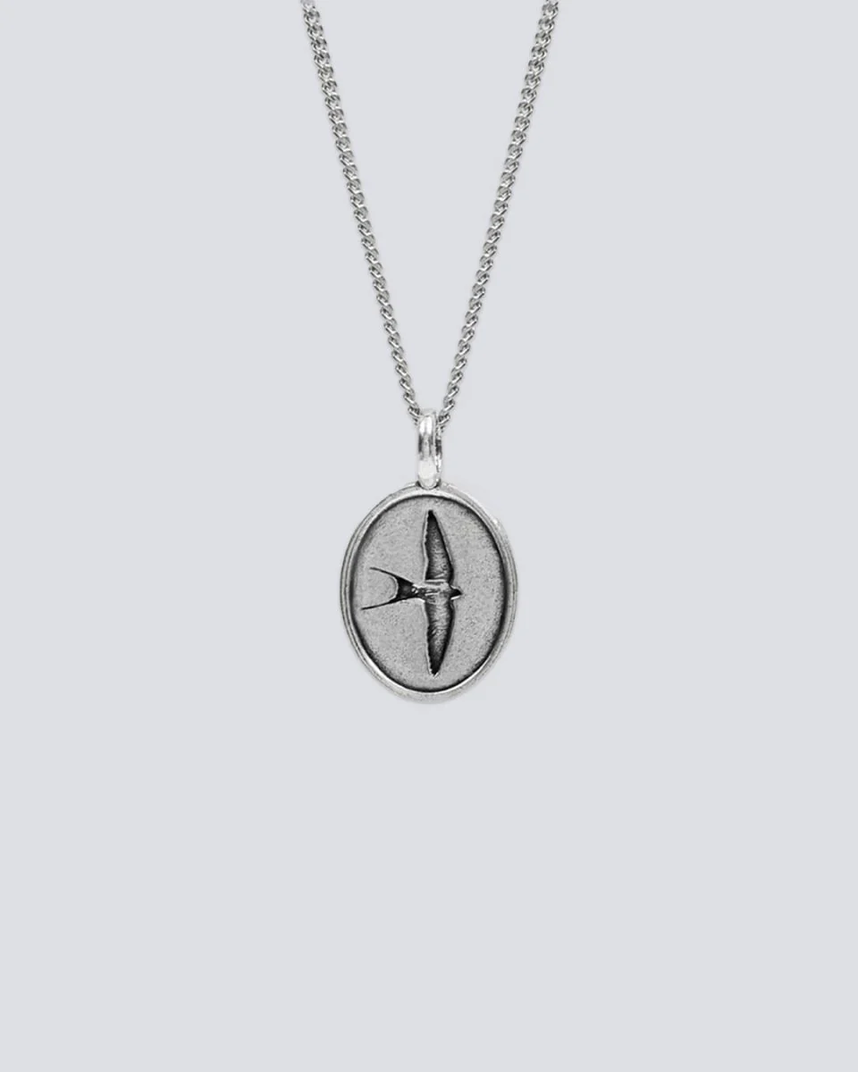 Collar Twojeys Liberty Plateado Unisex