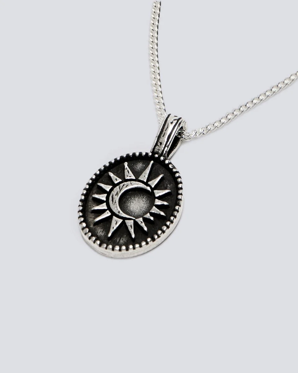 Collar Twojeys Midnight Plateado Unisex - Image 2