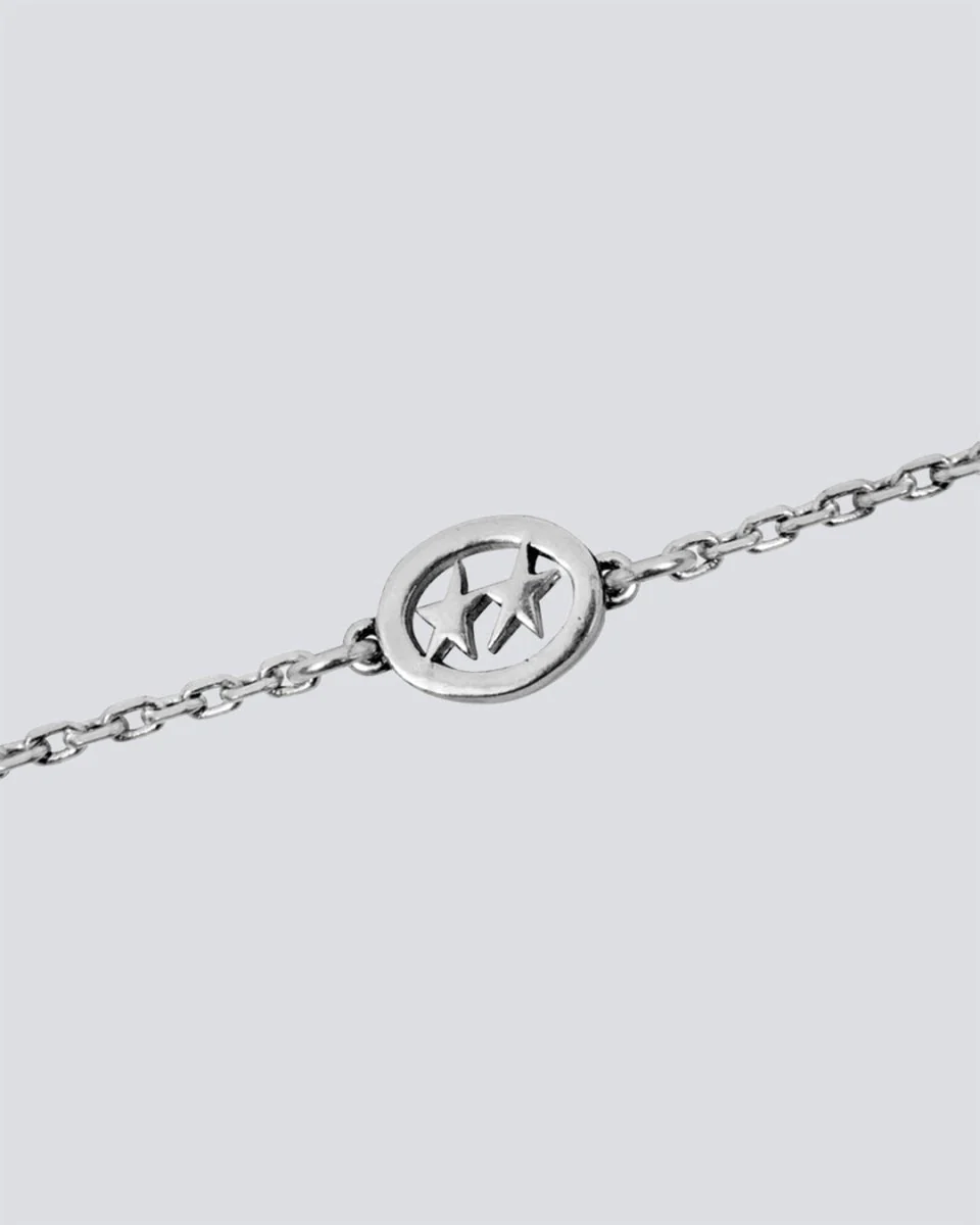 Collar Twojeys Mini Superstar Plateado Unisex - Image 2