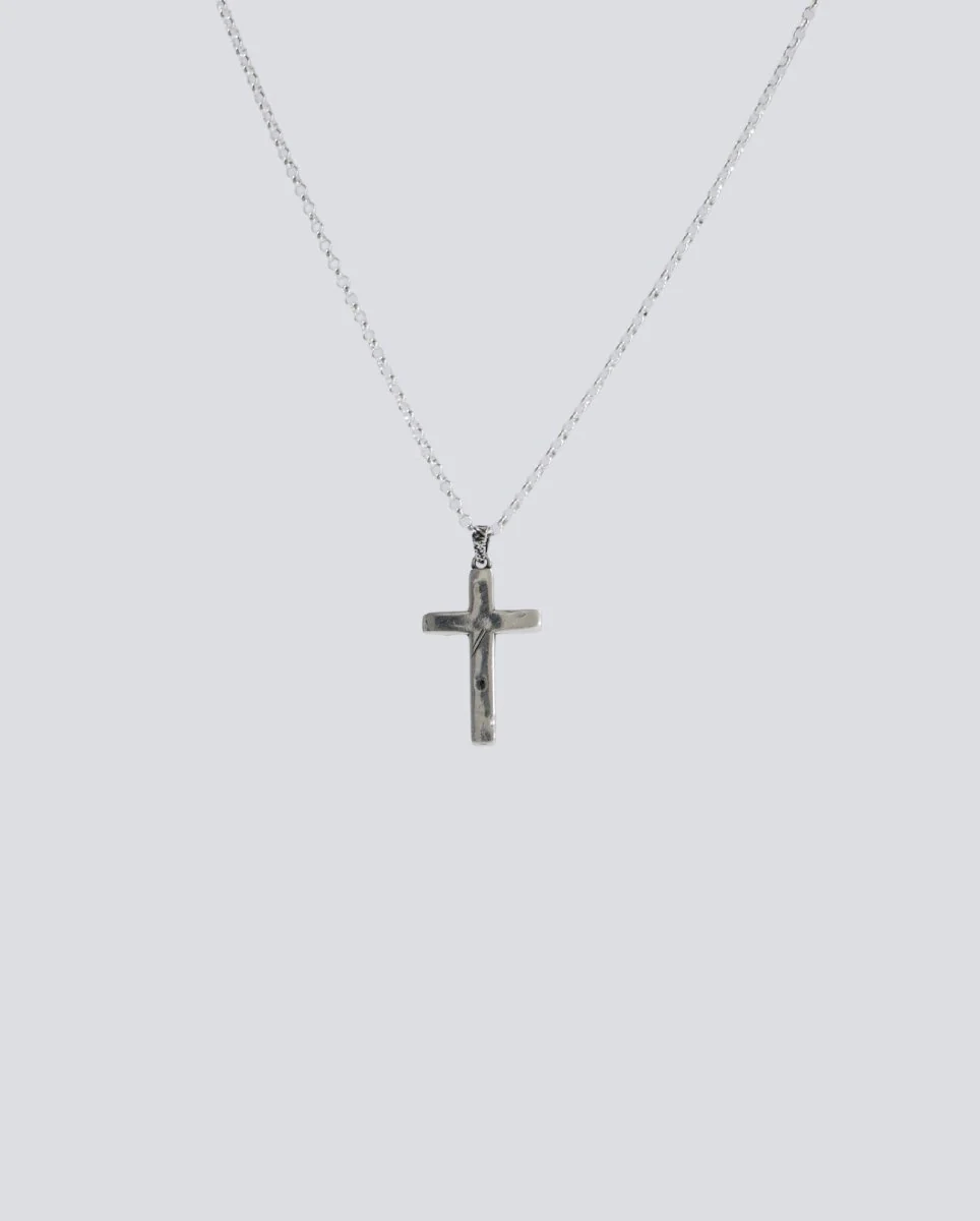 Collar Twojeys Single Cross Necklace Plateado Unisex - Image 3