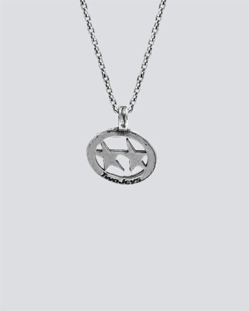 Collar Twojeys Superstar Plateado Unisex - Image 2