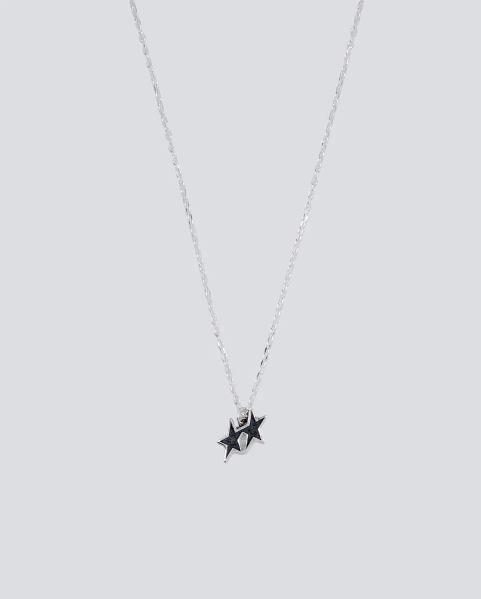 Collar Twojeys Tilted Necklace Plateado Unisex