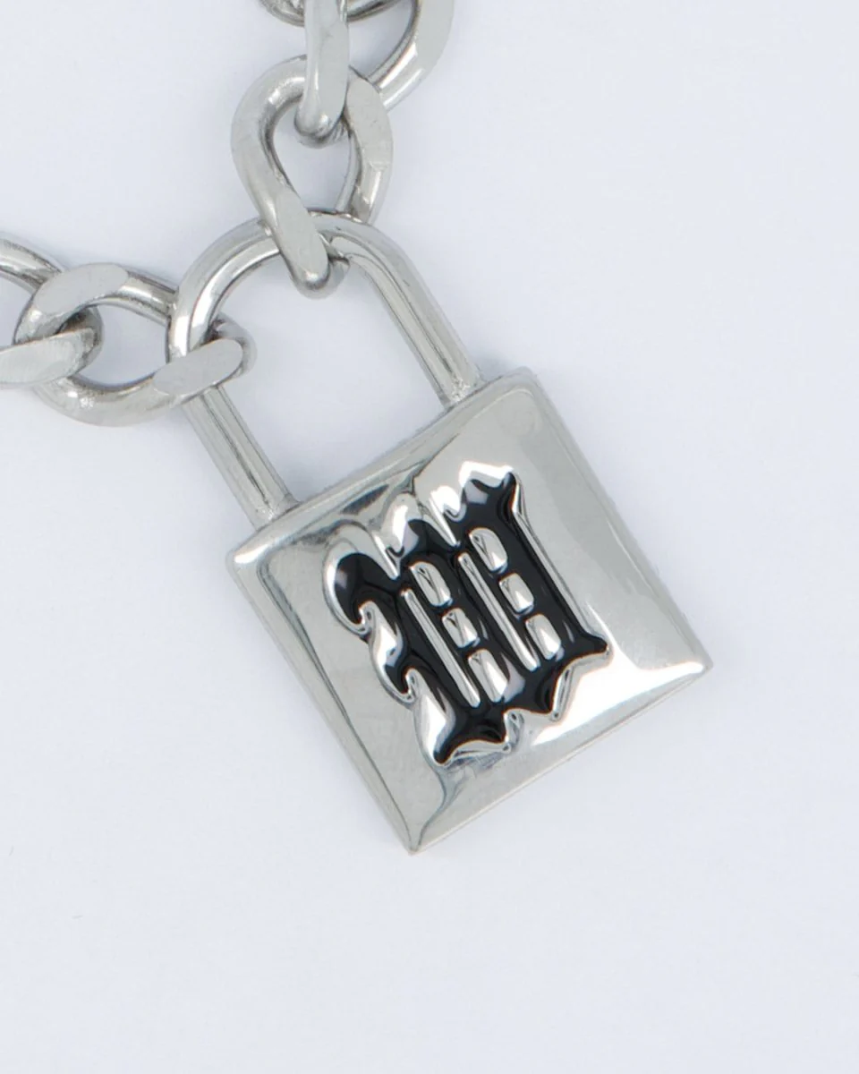 Collar Wasted Paris Vicious Plateado Unisex - Image 2