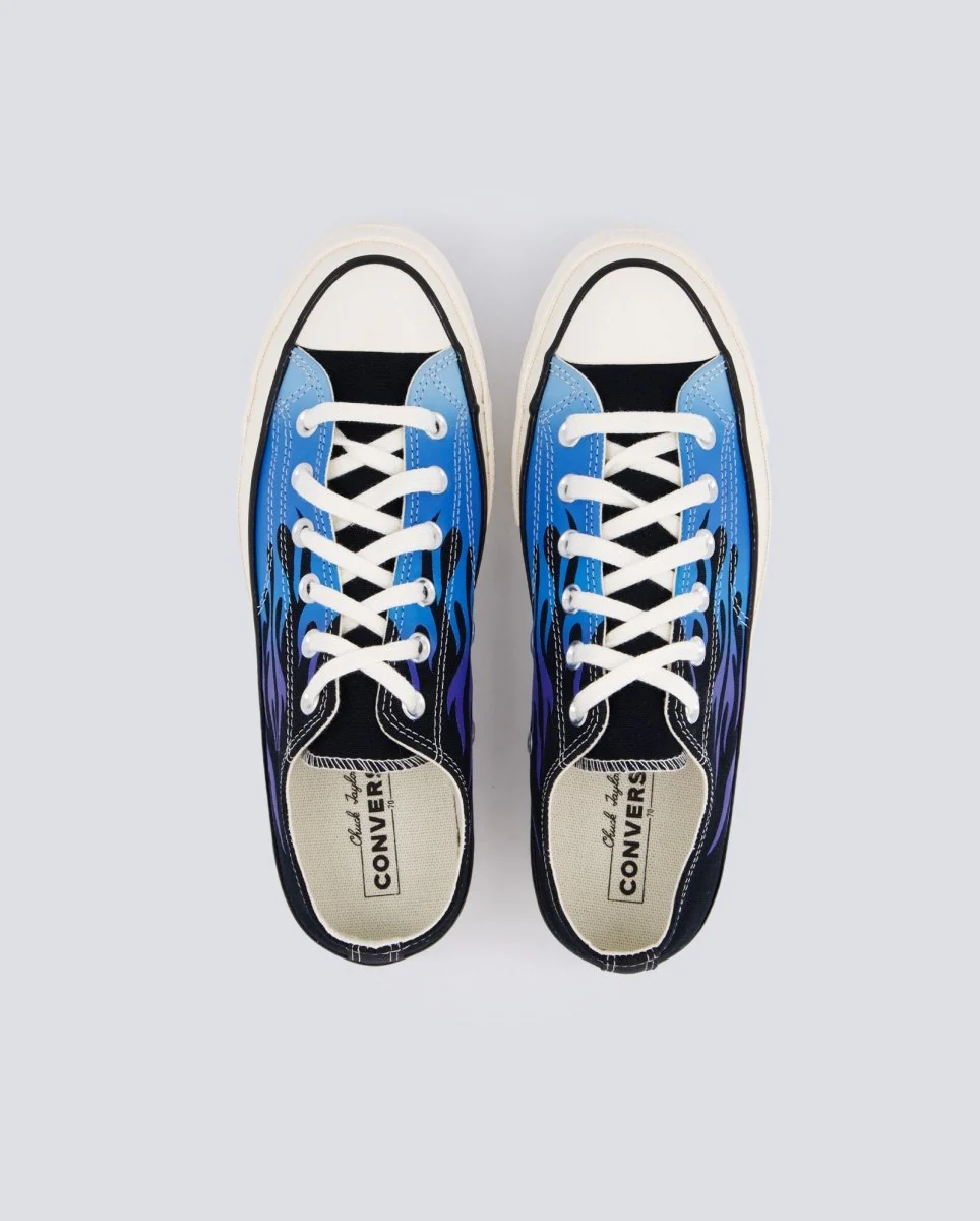 Converse Chuck 70 Ox Fire Llamas Azul Hombre - Image 3