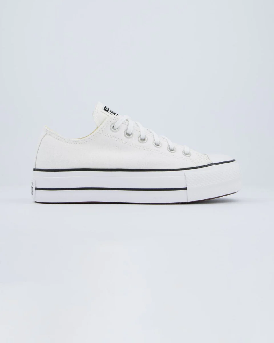 Converse Chuck Taylor All Star Lift Low Blanco Mujer