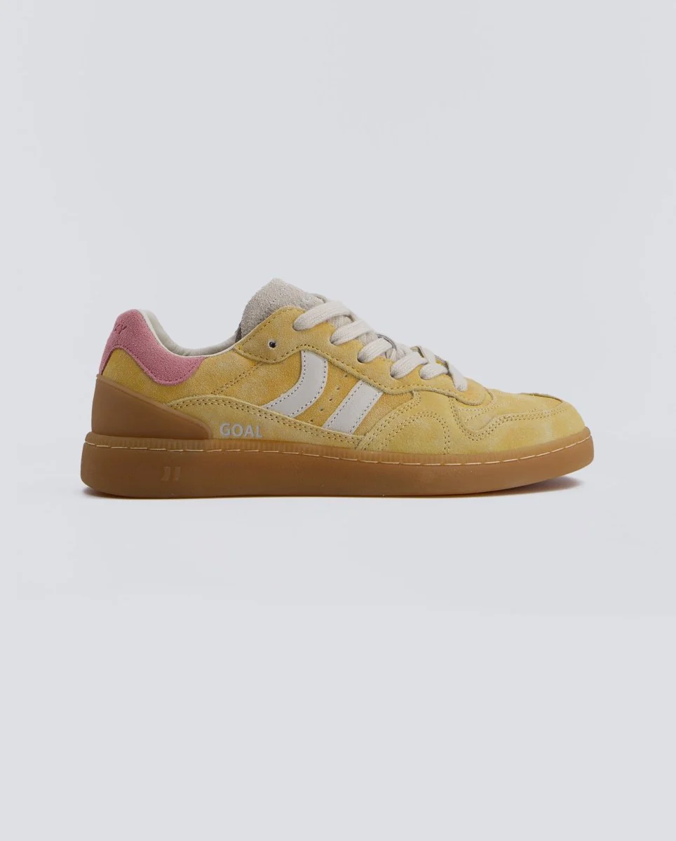 Coolway Goal Amarillo y Rosa Mujer