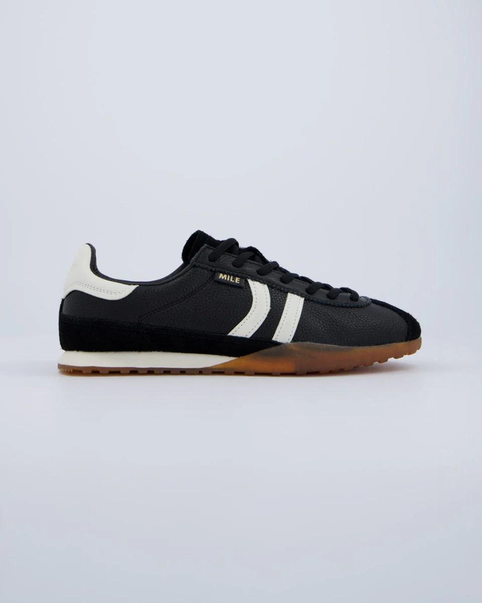 Coolway Mile Black Leather Mujer