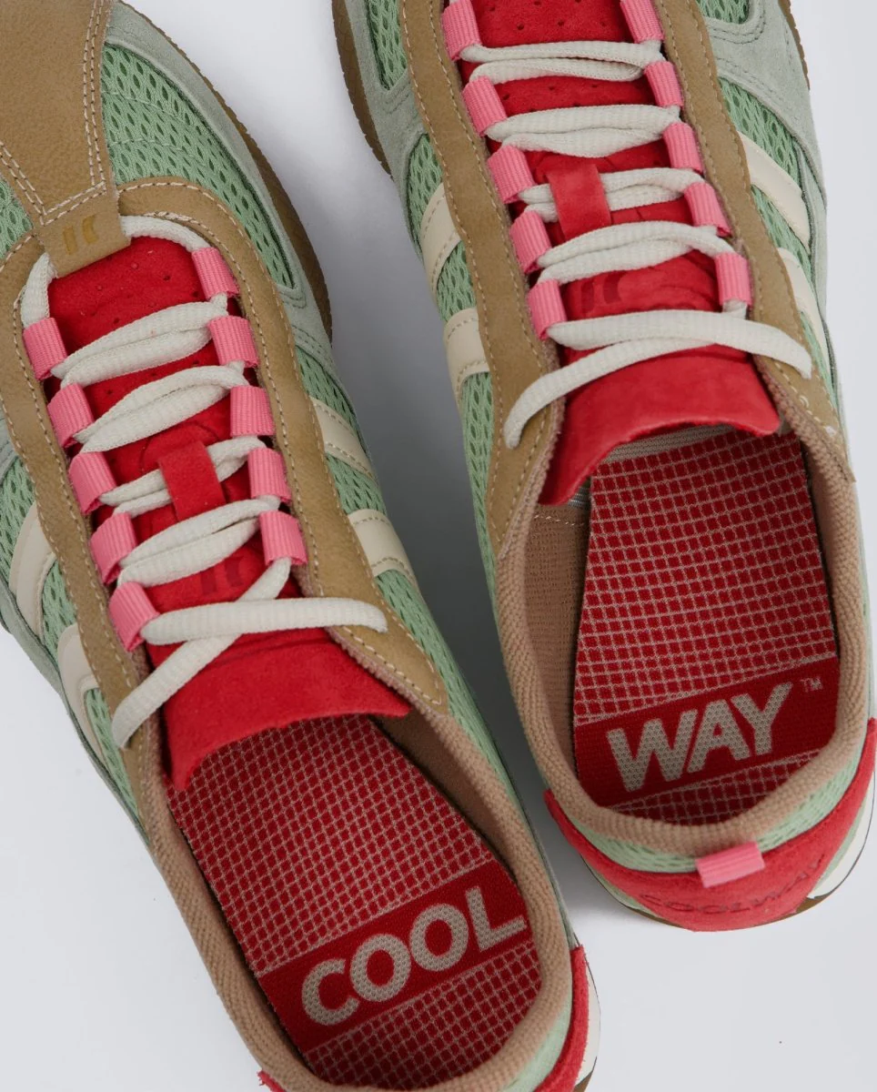 Coolway Nilo Verde y Rojo Mujer - Image 2