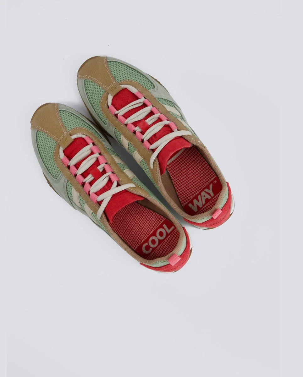 Coolway Nilo Verde y Rojo Mujer - Image 4