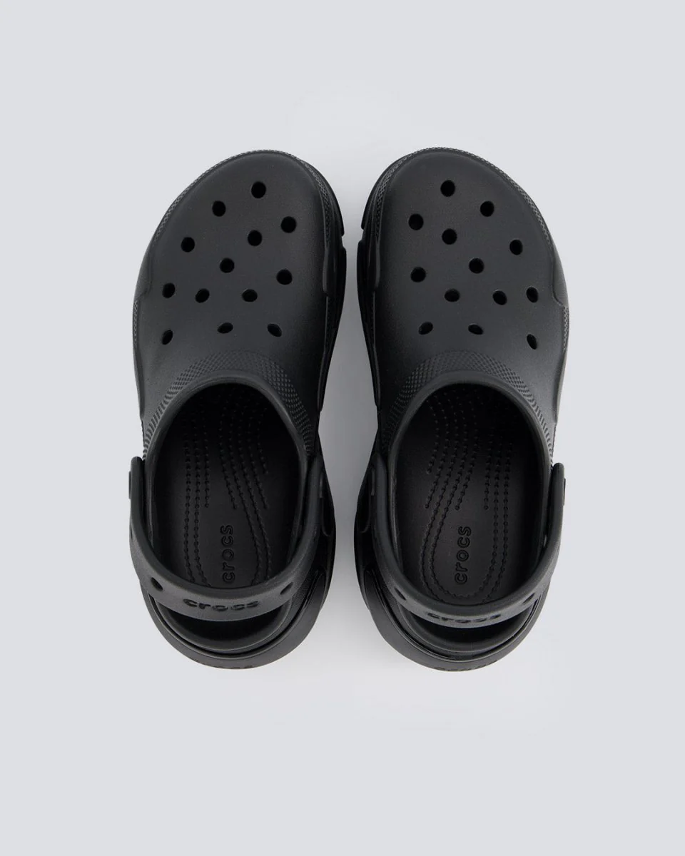 Crocs Bubble Crush Clog Negro Mujer - Image 3