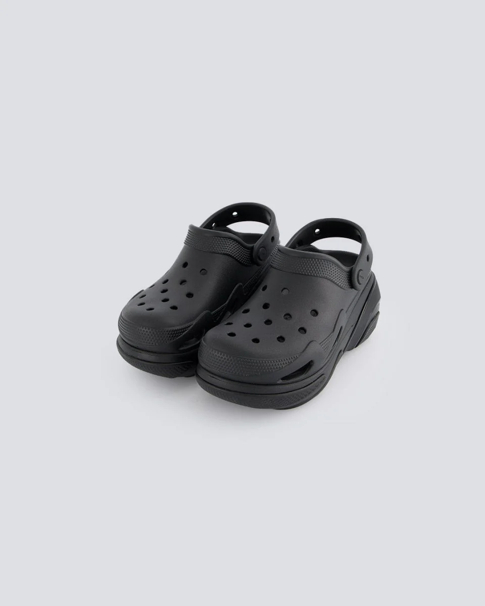 Crocs Bubble Crush Clog Negro Mujer - Image 6