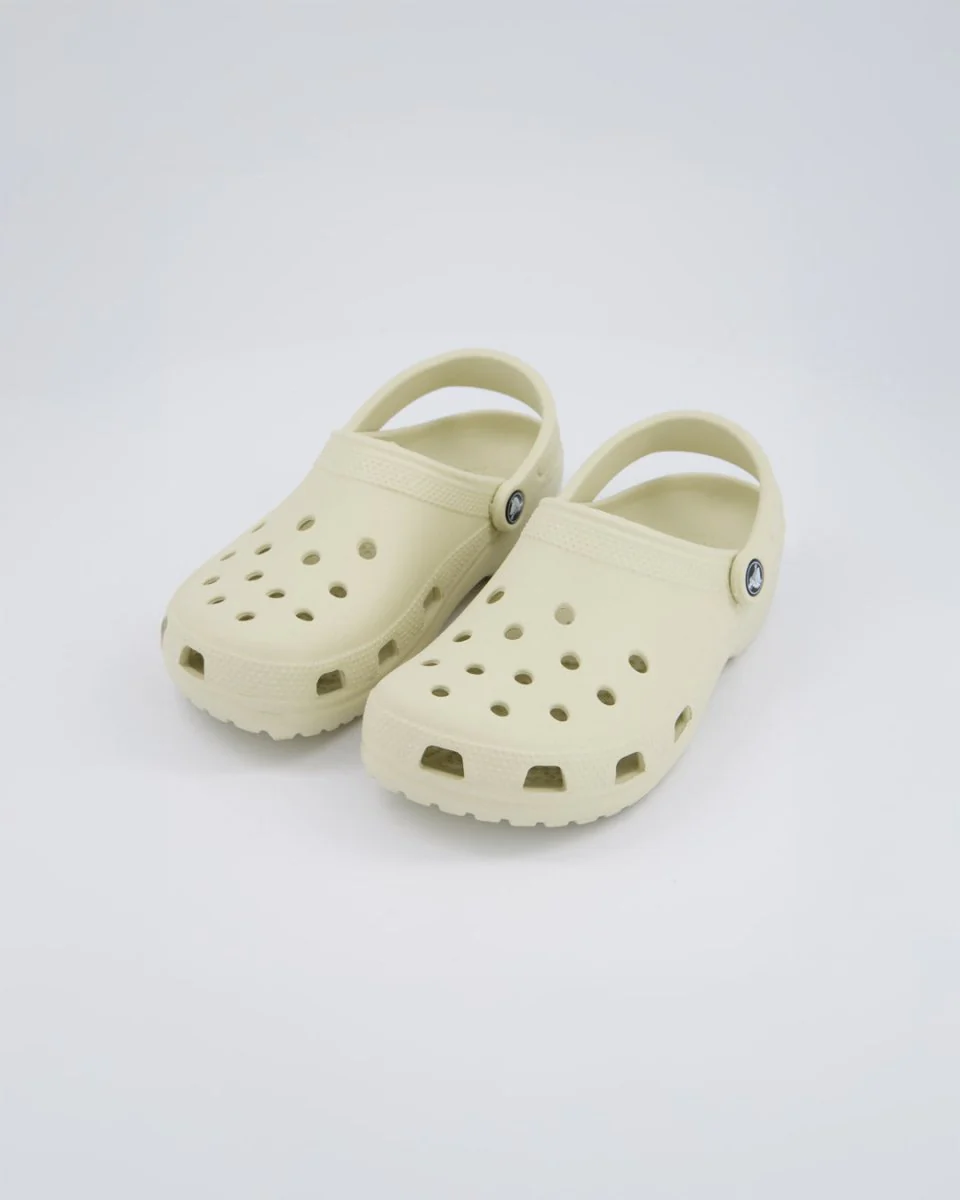 Crocs Classic Clog Beige Mujer - Image 6