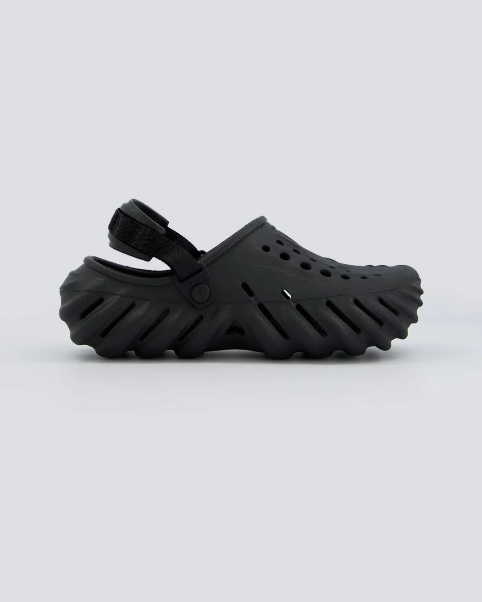 Crocs Echo Clog Negro Hombre