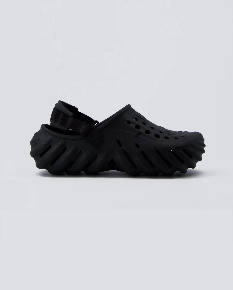 Crocs Echo Clog Negro Hombre