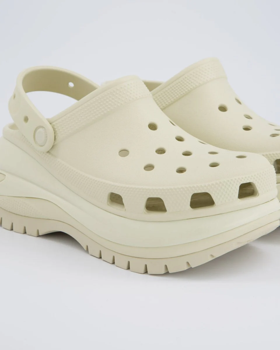 Crocs Mega Crush Blanco Crudo Mujer - Image 2