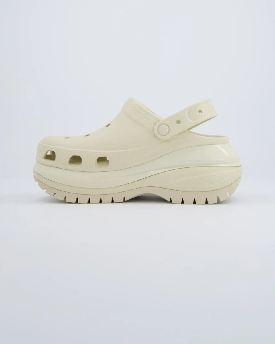 Crocs Mega Crush Blanco Crudo Mujer - Image 3