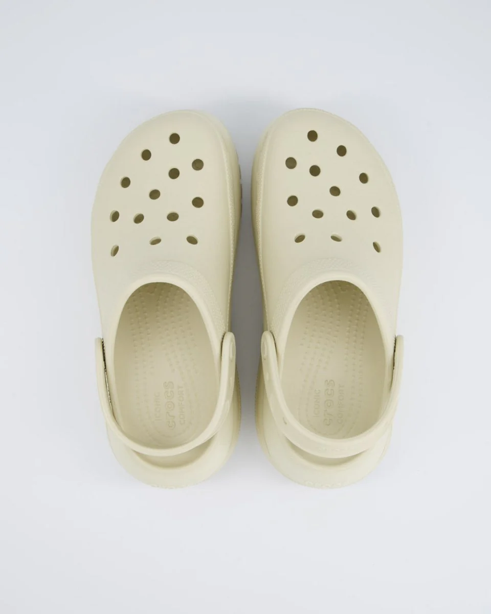 Crocs Mega Crush Blanco Crudo Mujer - Image 4