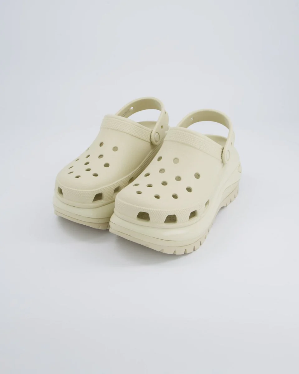 Crocs Mega Crush Blanco Crudo Mujer - Image 6