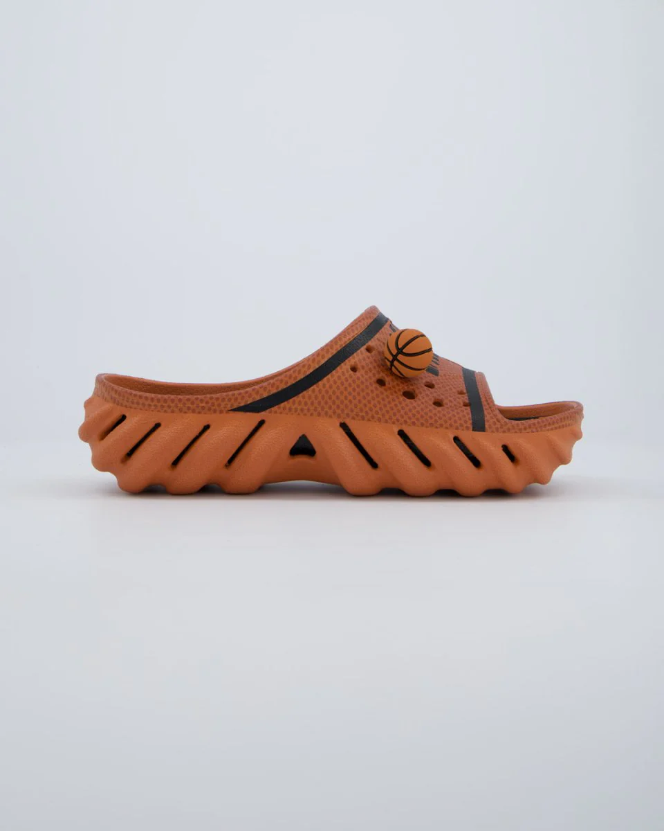 Crocs x NBA Echo Slide Naranja Hombre