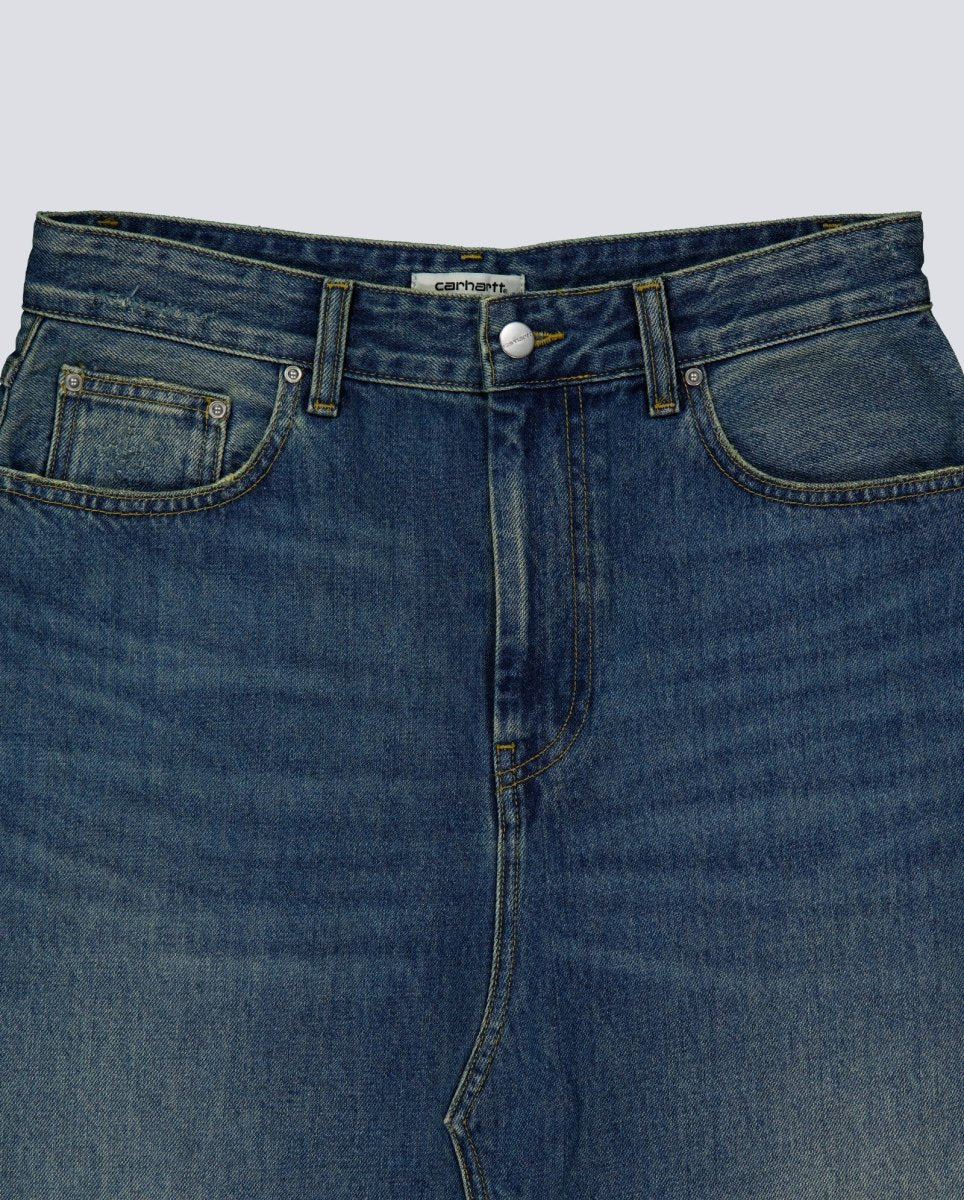 Falda Carhartt Wip Brandon Azul Mujer - Image 5