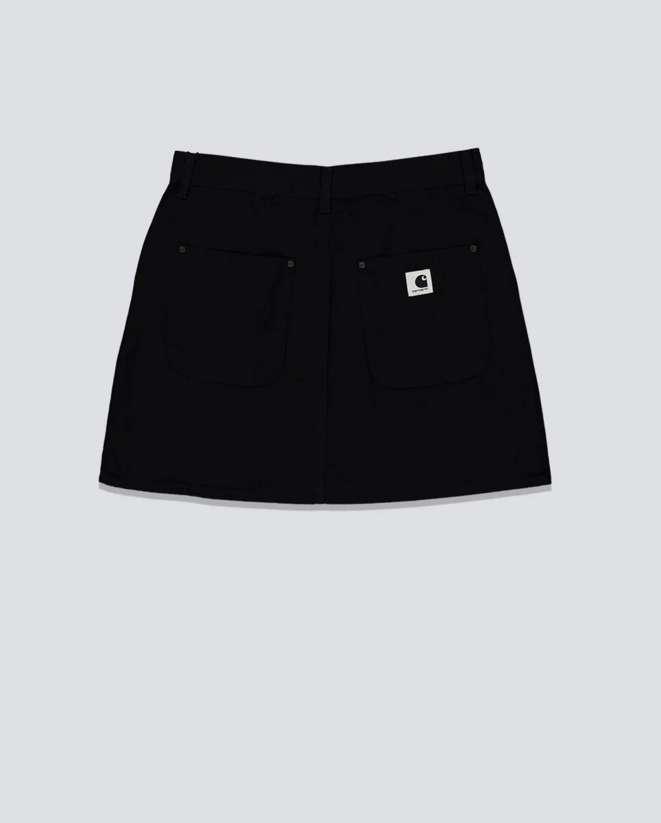 Falda Carhat Wip Maeve Doub Knee Negro Mujer - Image 2