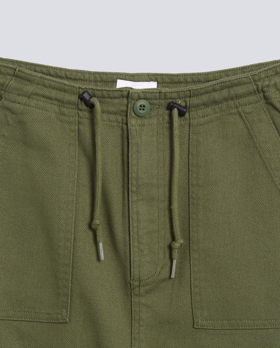 Falda Obey Marion Utility Verde Mujer - Image 5