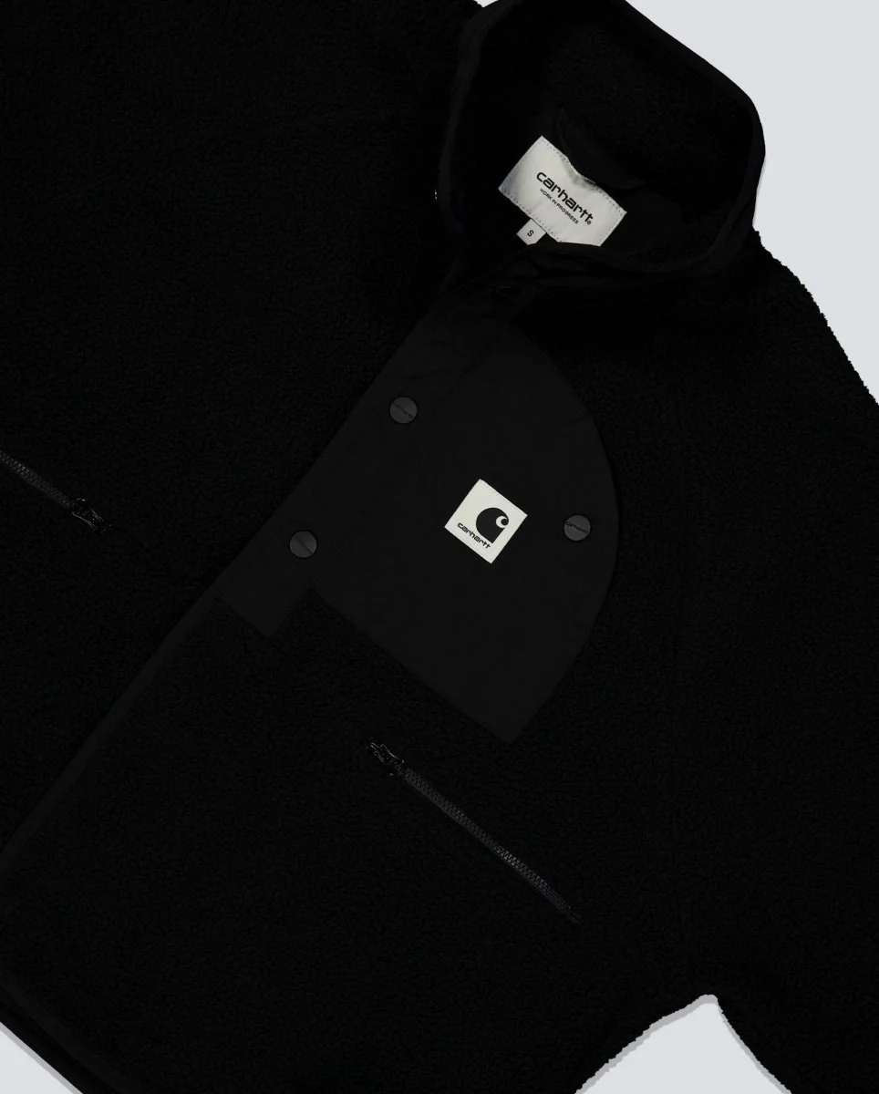 Forro Polar Carhartt WIP Flynn Negro Mujer - Image 3