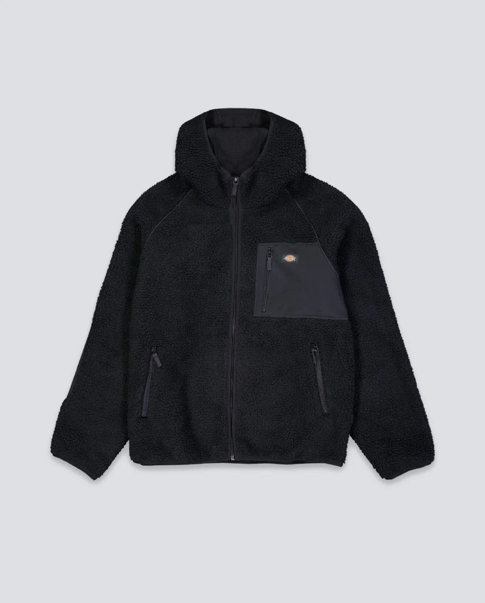 Forro Polar Dickies Central High Pile Negro Unisex