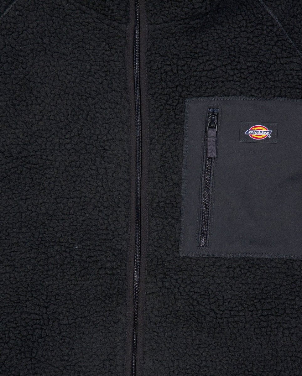 Forro Polar Dickies Central High Pile Negro Unisex - Image 2