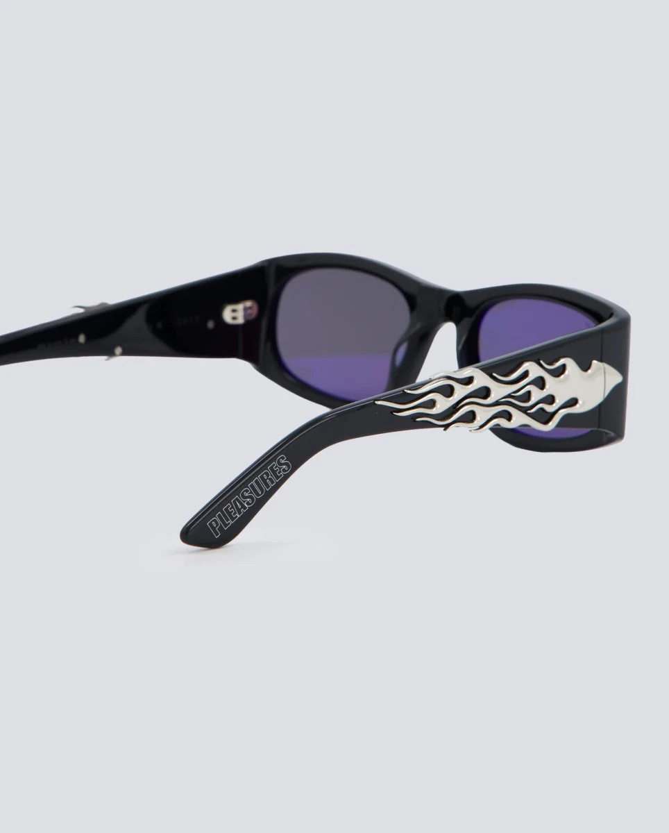 Gafas De Sol Pleasures Eazy Negro Unisex - Image 3