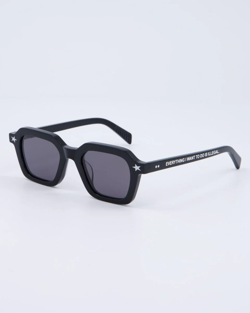 Gafas De Sol Pleasures Era Negro Unisex - Image 3