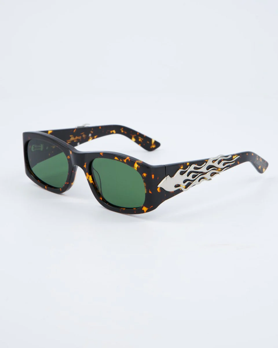 Gafas De Sol Pleasures Tortoise Marrón Unisex - Image 4