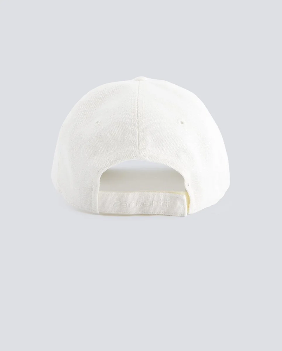 Gorra Carhartt Wip Canvas Cap Blanco Unisex - Image 3