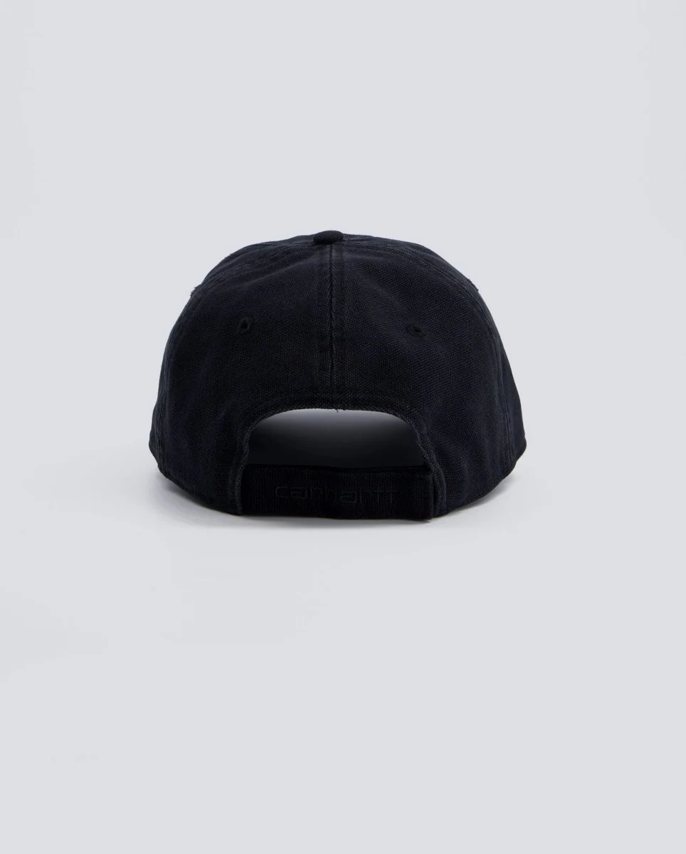 Gorra Carhartt WIP Canvas Cap Cozy Negro Unisex - Image 3