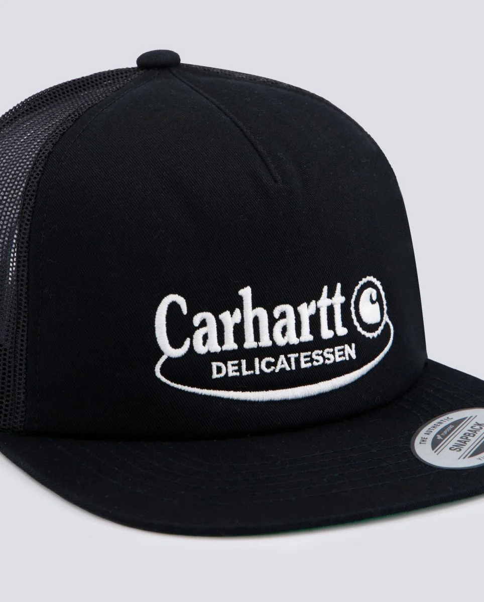 Gorra Carhartt WIP Graphic Trucker Negro Unisex - Image 2