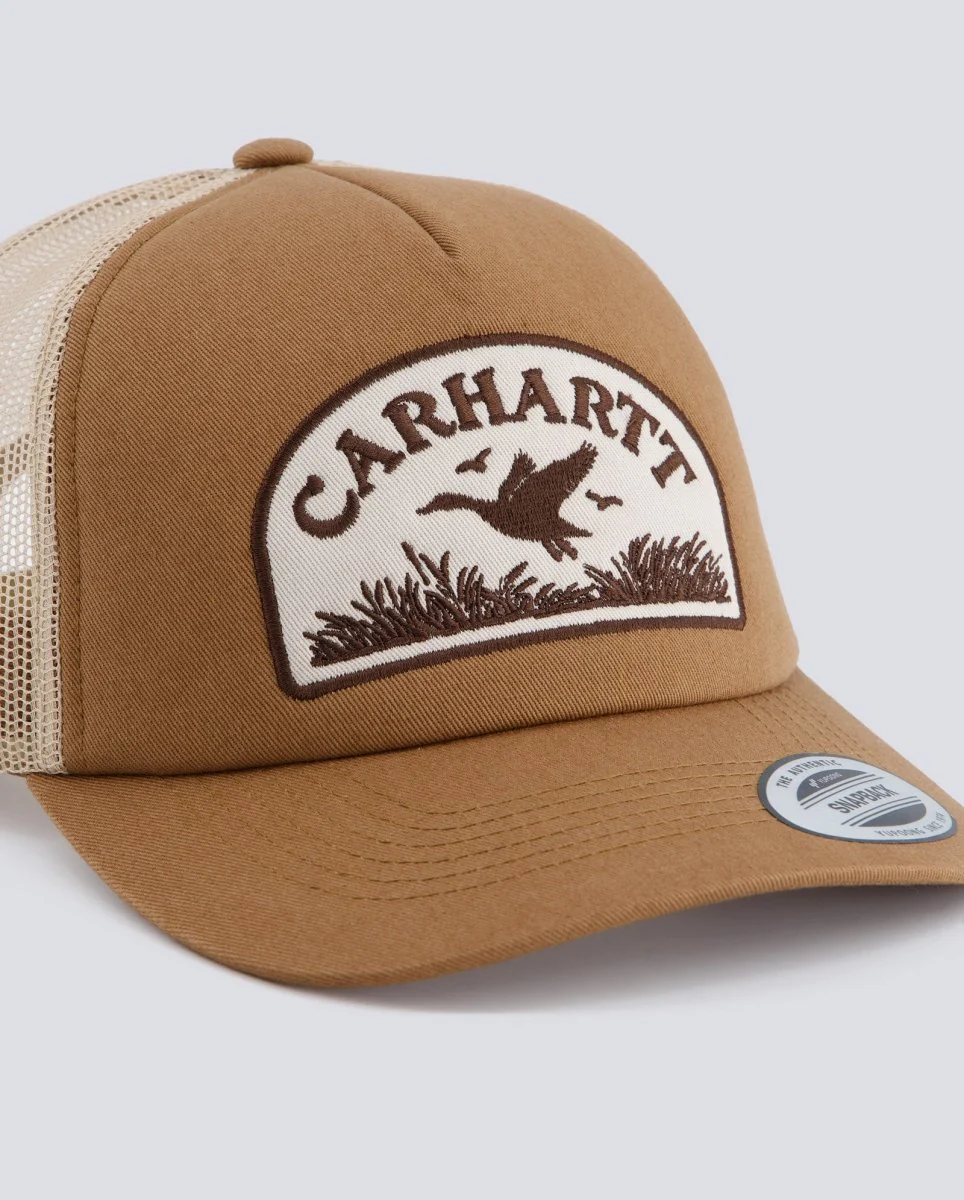 Gorra Carhartt Wip Take Off Trucker Marrón Unisex - Image 4