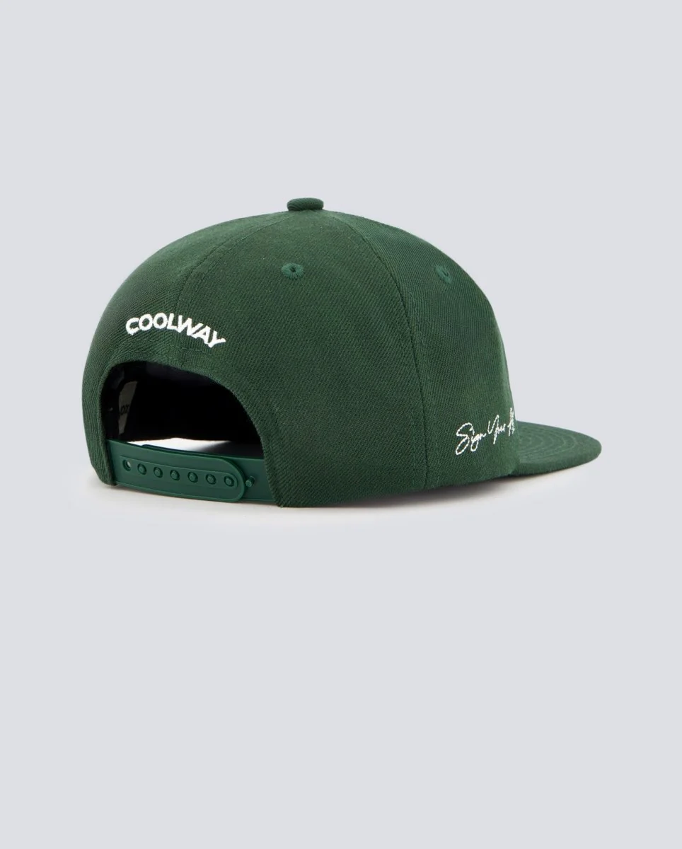 Gorra Coolway C Cap Verde Unisex - Image 3
