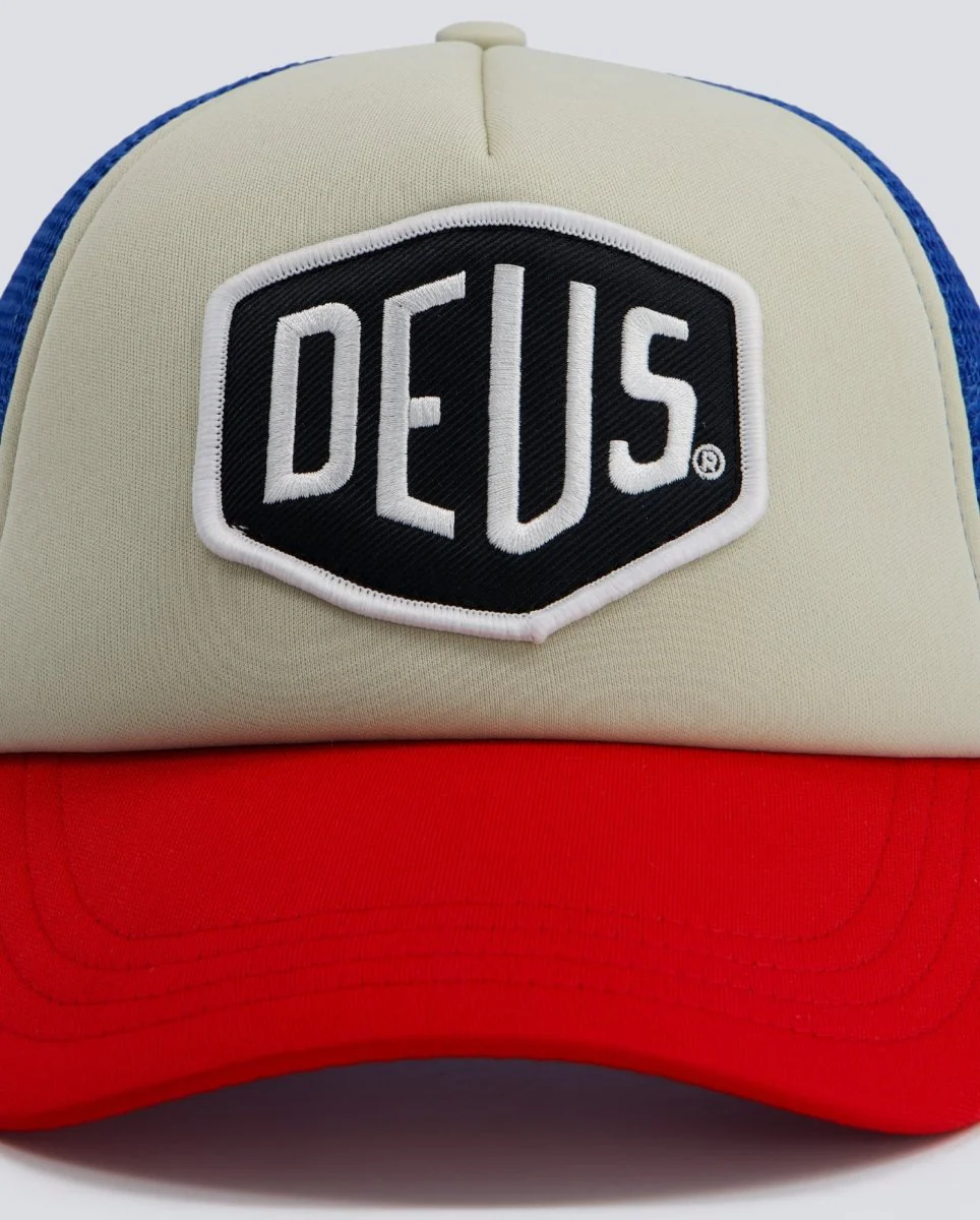 Gorra Deus Malden Trucker Azul y Blanco Unisex - Image 2