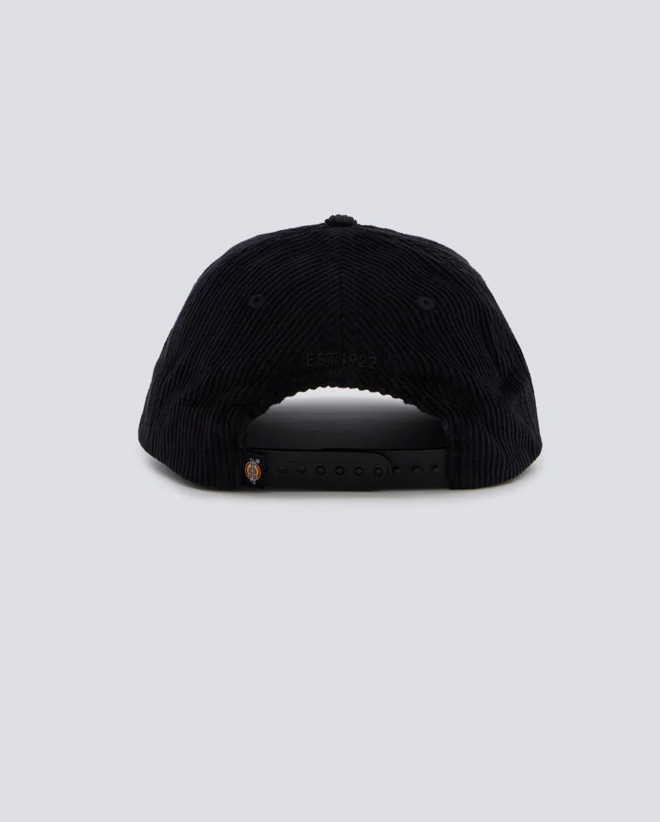 Gorra Dickies Hardwick Cord Negro Unisex - Image 3