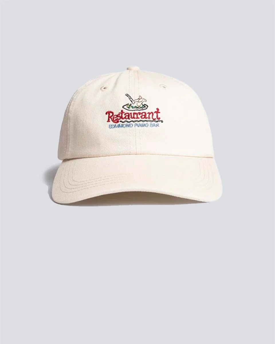 Gorra Edmmond Studios Piano Bar Cap Blanco Roto Unisex