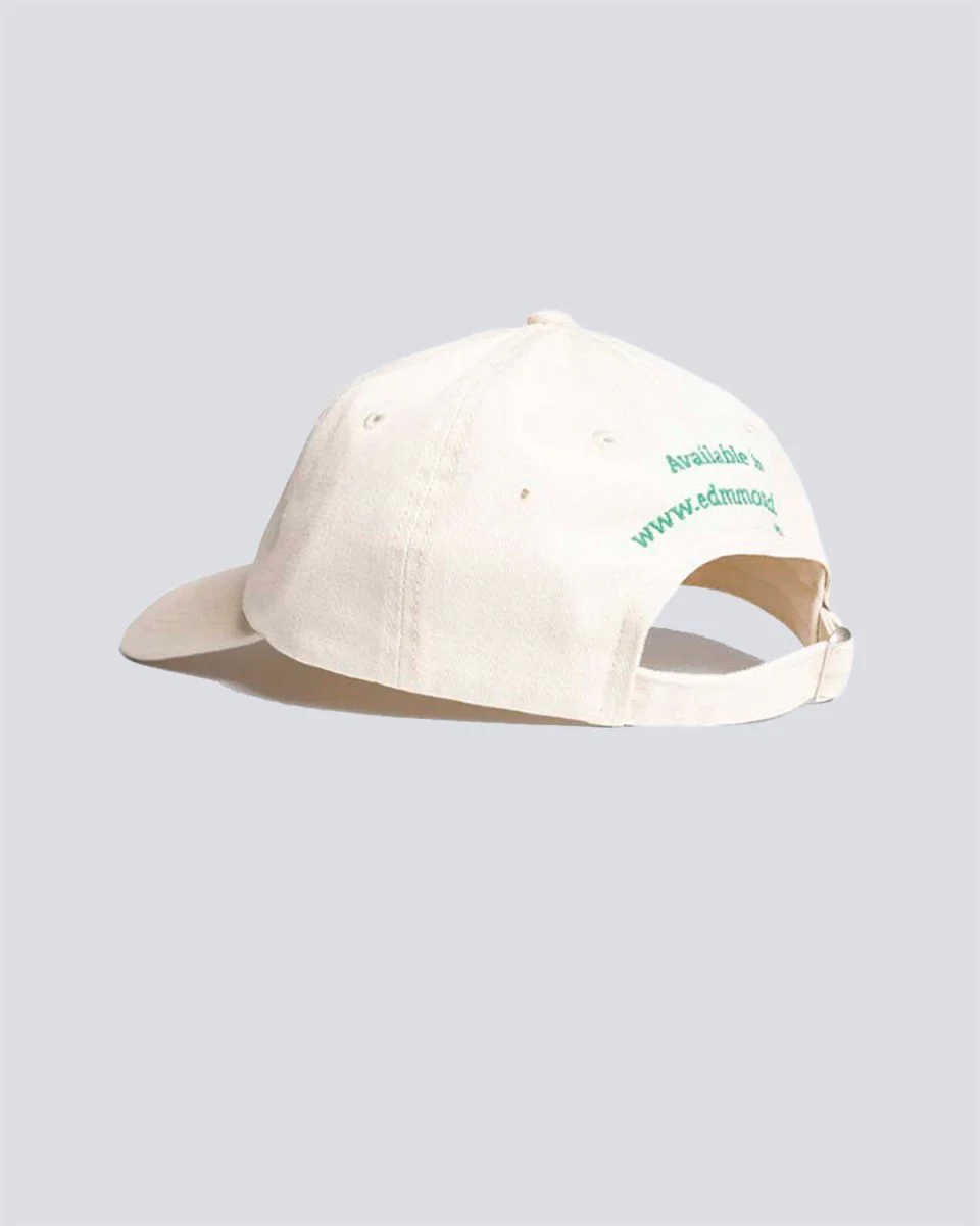 Gorra Edmmond Studios Piano Bar Cap Blanco Roto Unisex - Image 2