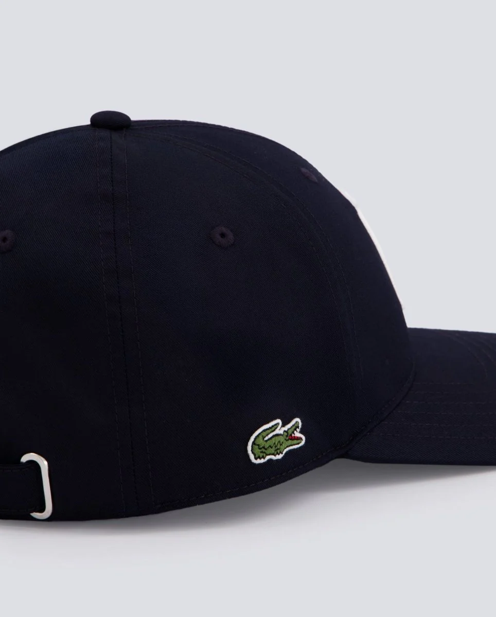 Gorra Lacoste Baseball Bordado 3D Azul Marino Unisex - Image 4