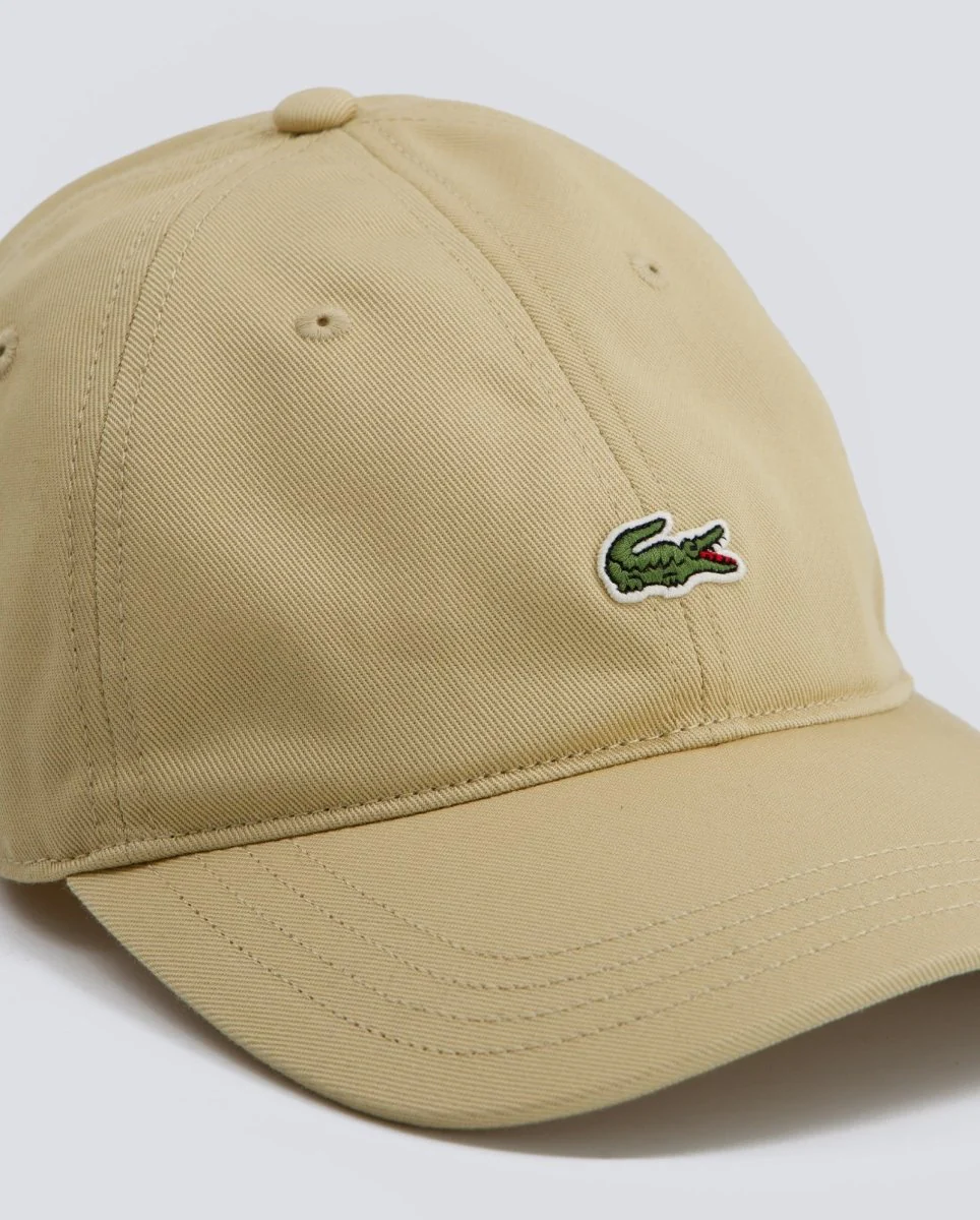 Gorra Lacoste Monochrome Beige Unisex - Image 2
