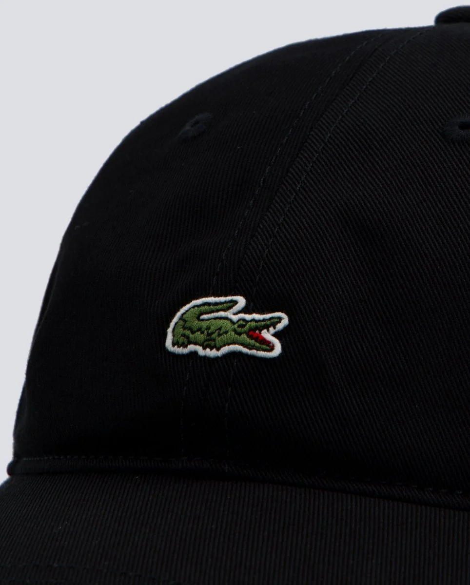 Gorra Lacoste Monochrome Cotton Twill Beige Unisex - Image 3