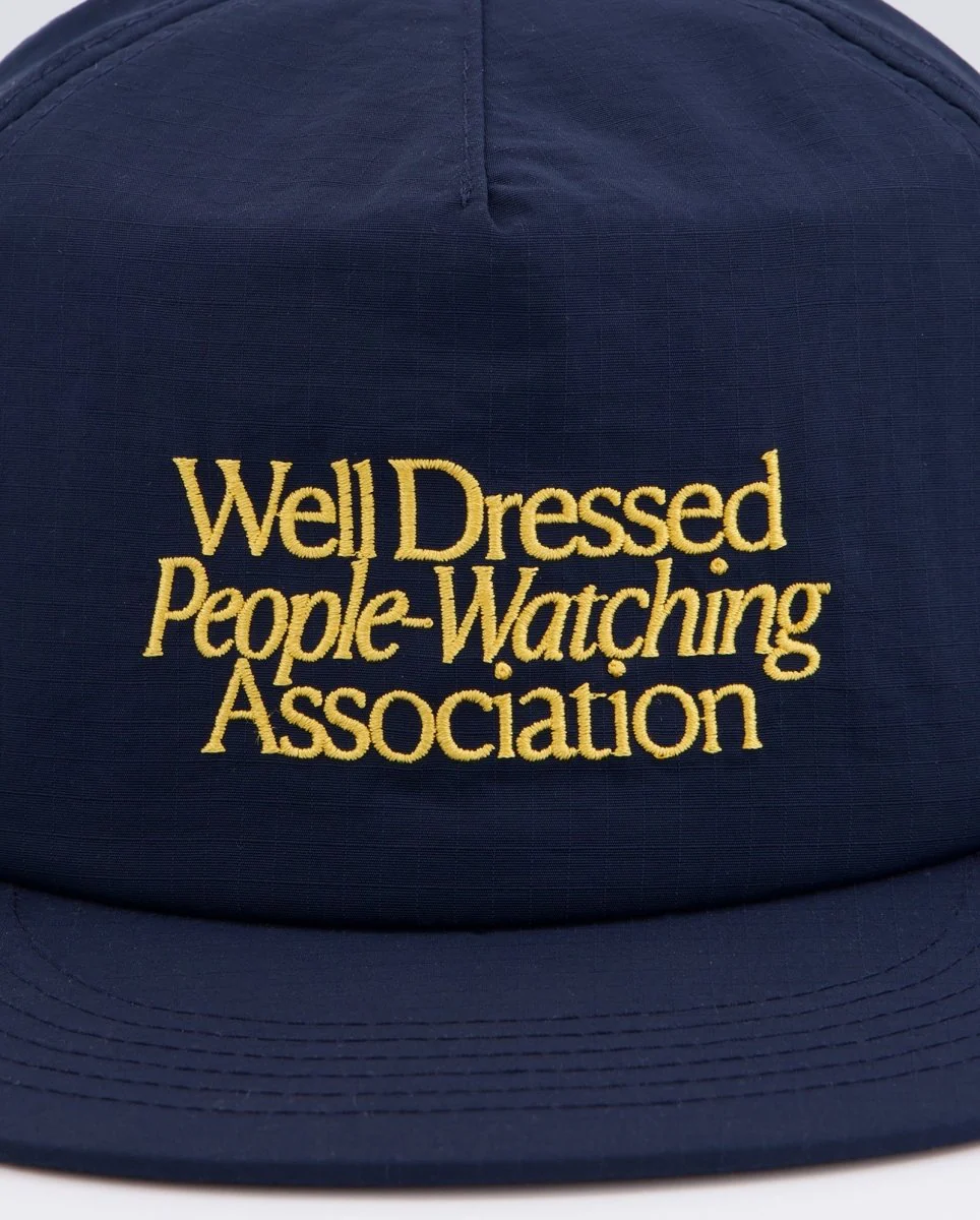 Gorra Legit x Palard "People Watching" Azul Unisex - Image 2