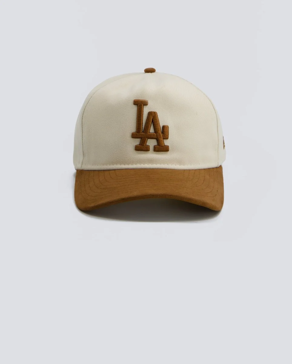 Gorra New Era 9Fifty Suede Beige y Marrón Unisex 60771821