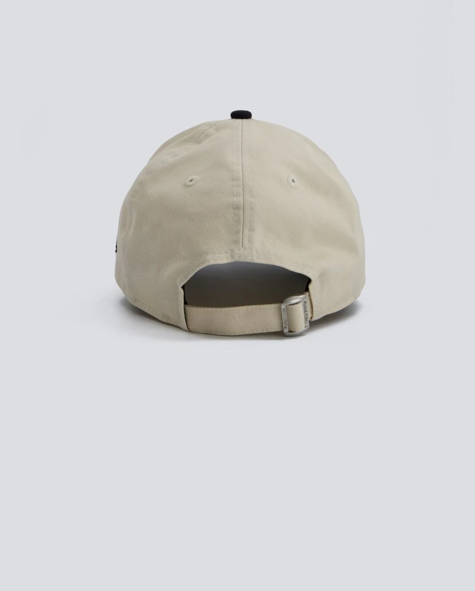 Gorra New Era Colourblock 9Forty Beige Y Azul Unisex - Image 4