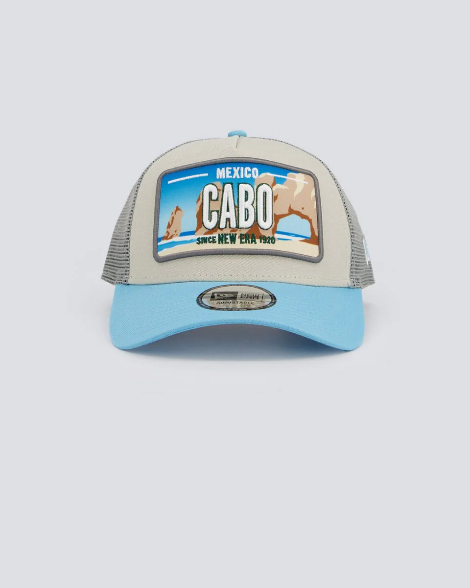 Gorra New Era Licence Plate Trucker Cabo Unisex