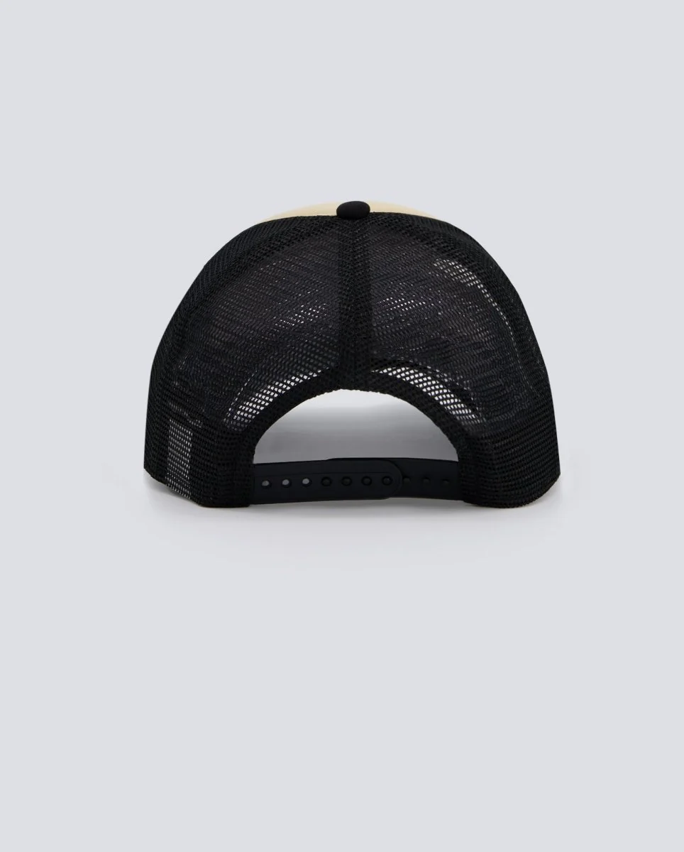 Gorra New Era Oval Patch Suede Trucker Negro Unisex - Image 3