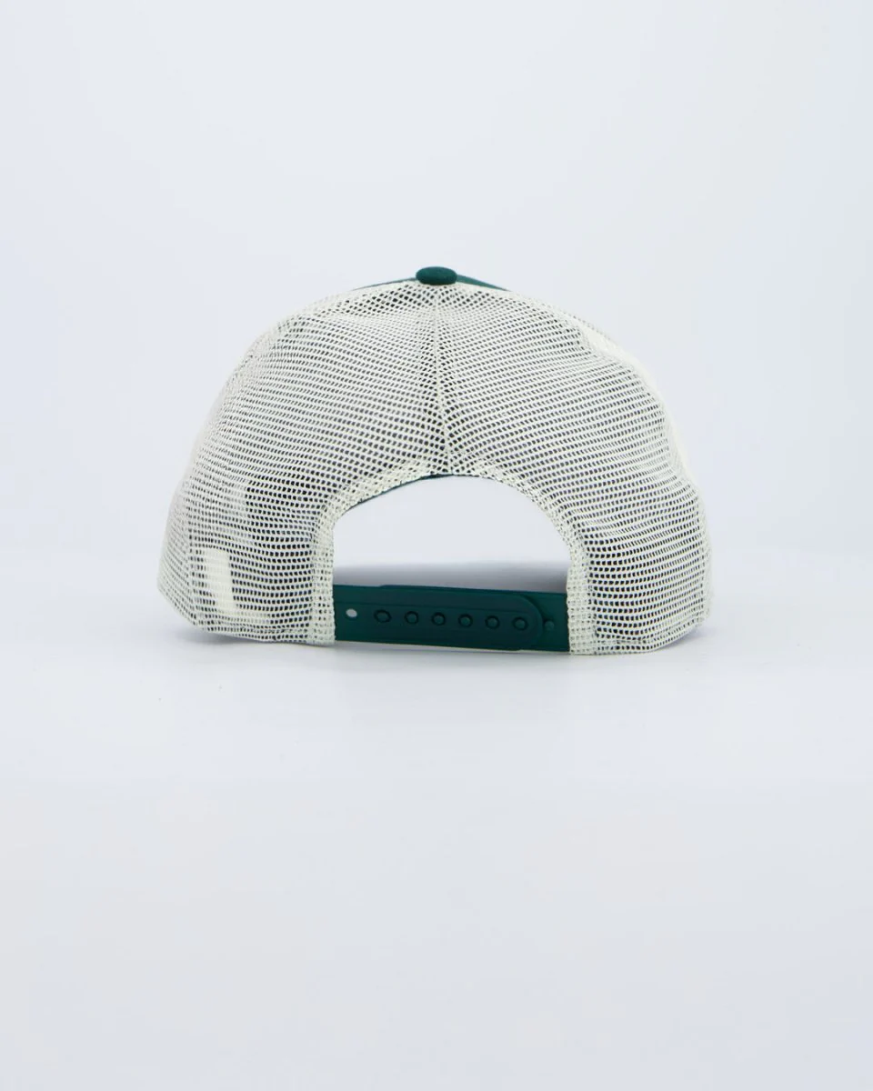 Gorra New Era Patch Trucker Verde Unisex - Image 3